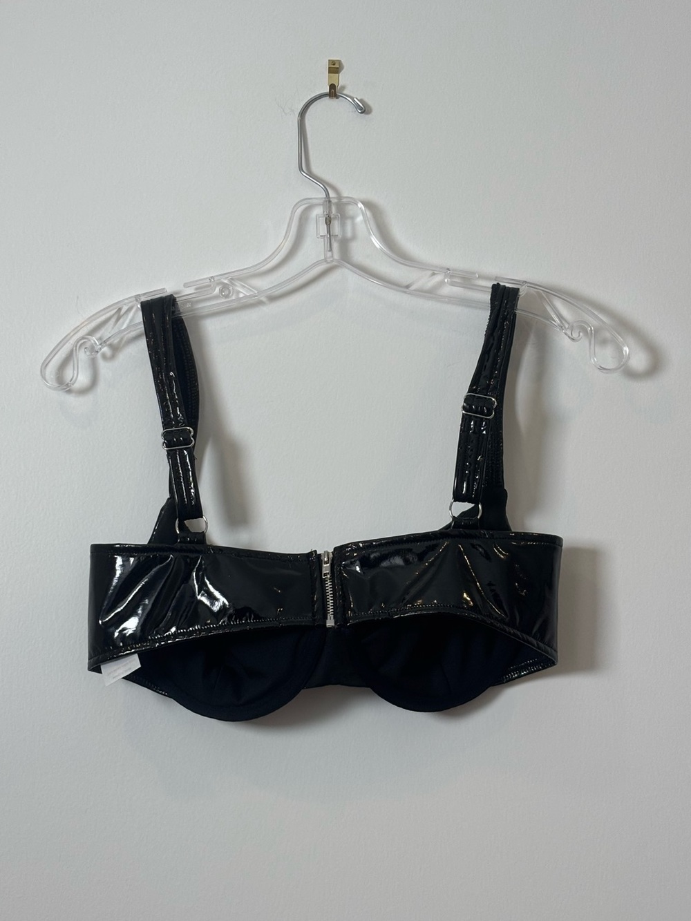 Oh Polly black Vinyl Co-Ord Set - Picture 5 of 8